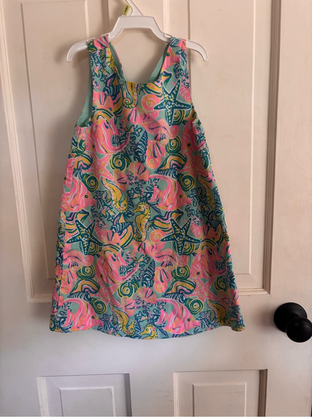 Sigrid Olsen Girls Tank Dress - Pink & Teal- 4T